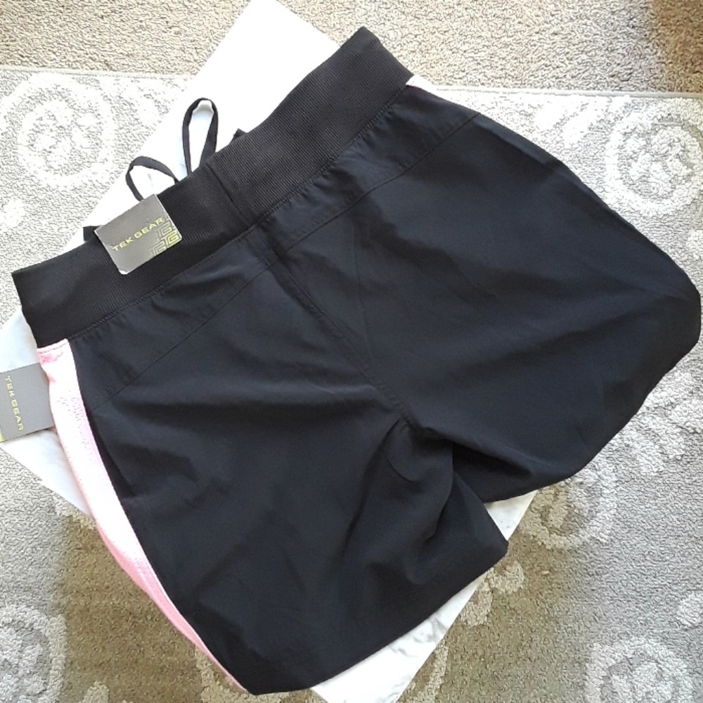 Tek Gear Dri wick Black/pink shorts - Picture 4 of 7